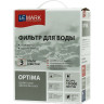 Комплект LEMARK смеситель LM7261BL для кухни + Фильтр для очистки жесткой воды OPTIMА LM7261BL086