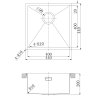 Кухонная мойка LEMARK OLANGA 440 9937121