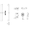 Смеситель LEMARK VALDAY LMF-8124B-BL для душа